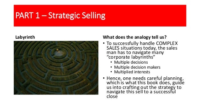 Strategic Selling Book